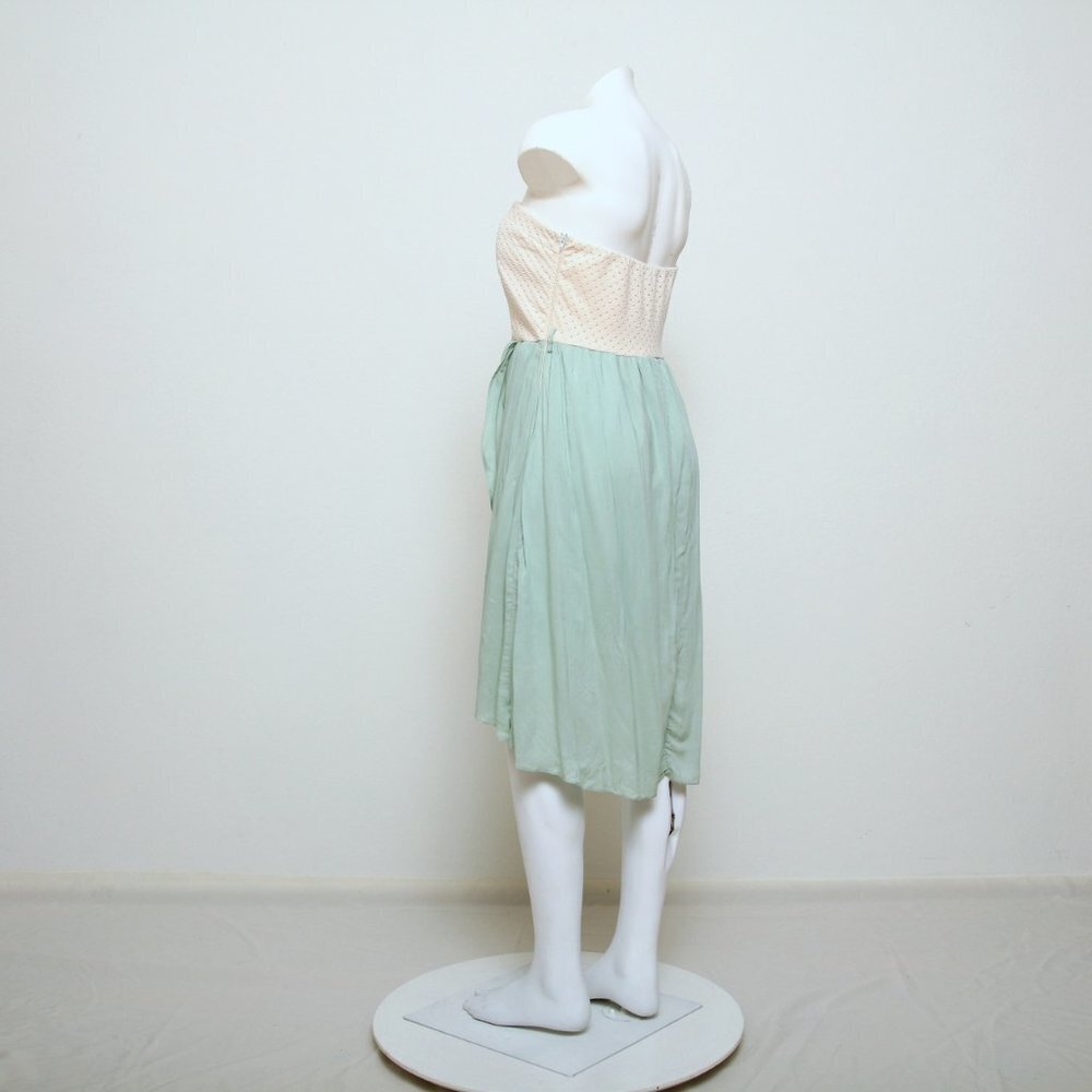 Papaya High Low Strapless Wrap Dress - Picture 7 of 13